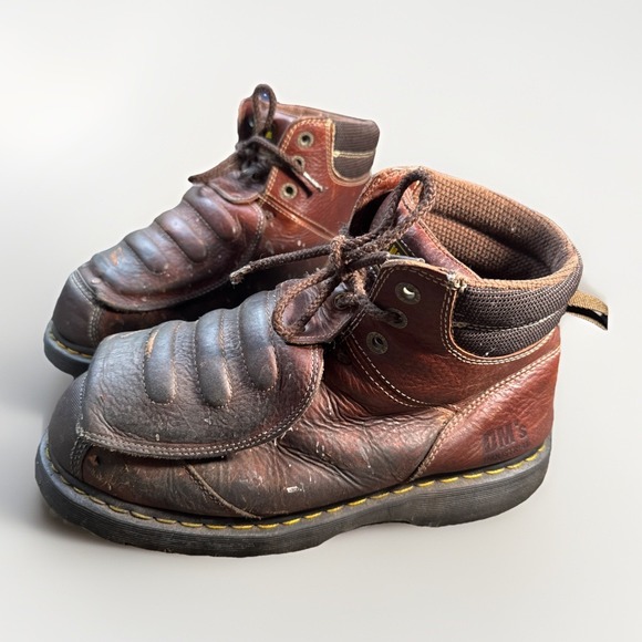 Dr Doc Martens Industrial Steel Toe Safety Boots Astmf2413-11Workwear M/ 11 W/12 - Picture 3 of 7